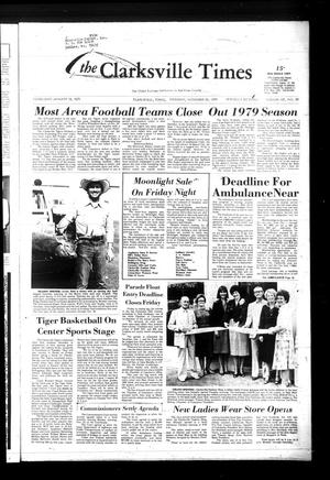 The Clarksville Times (Clarksville, Tex.), Vol. 107, No. 88, Ed. 1 Thursday, November 22, 1979