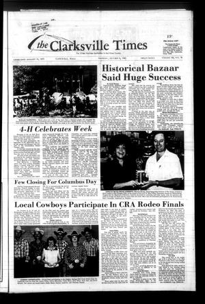 The Clarksville Times (Clarksville, Tex.), Vol. 108, No. 76, Ed. 1 Thursday, October 9, 1980