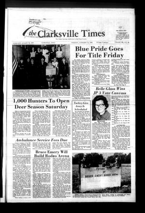 The Clarksville Times (Clarksville, Tex.), Vol. 108, No. 86, Ed. 1 Thursday, November 13, 1980