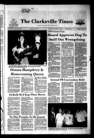 The Clarksville Times (Clarksville, Tex.), Vol. 109, No. 79, Ed. 1 Monday, October 19, 1981