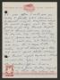 Primary view of [Letter from Cornelia Yerkes, May 9, 1944]