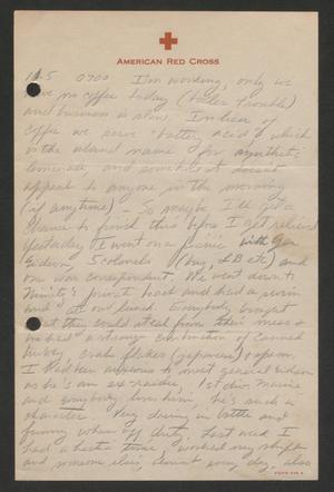 Primary view of object titled '[Letter from Cornelia Yerkes, November 11, 1945]'.