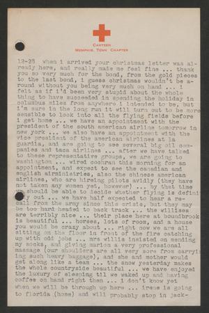 [Letter from Cornelia Yerkes, December 28, 1944]