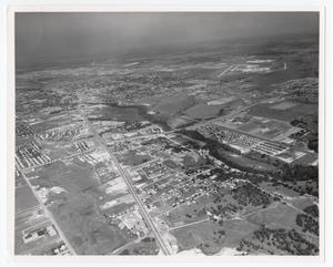Primary view of object titled '[Aerial view of Bell County]'.