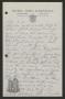 Primary view of [Letter from Cornelia Yerkes, March 9, 1944]