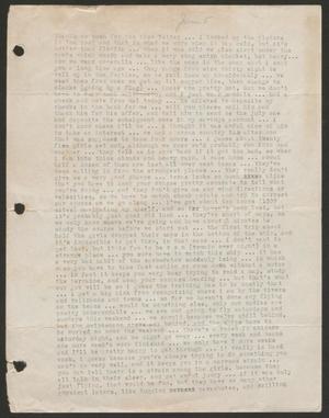 Primary view of object titled '[Letter from Cornelia Yerkes, June 5, 1943]'.