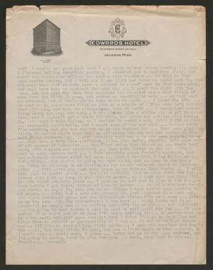 Primary view of object titled '[Letter from Cornelia Yerkes, February 23, 1945]'.