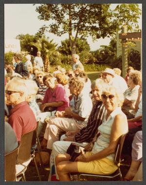 Primary view of object titled '[WASP Veterans sitting in Audience]'.