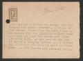 Thumbnail image of item number 1 in: '[Letter from Cornelia Yerkes, June 5, 1943]'.