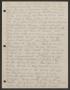 Primary view of [Letter from Cornelia Yerkes, October 24, 1944?]