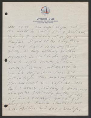 [Letter from Cornelia Yerkes, January 5, 1944]