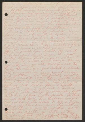 Primary view of object titled '[Letter from Cornelia Yerkes, July 6, 1944]'.