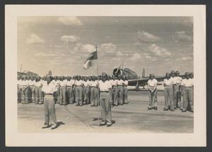 Primary view of object titled '[43-W-4 Trainees in Formation]'.