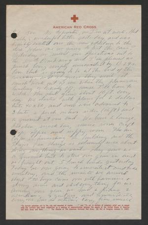 Primary view of object titled '[Letter from Cornelia Yerkes, September 1, 1945]'.