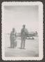 Thumbnail image of item number 1 in: '[Herman Fuchs with Student Pilot on Tarmac]'.