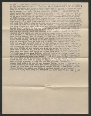 [Letter from Cornelia Yerkes and Phil Kafka, November 10, 1950~]