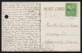 Thumbnail image of item number 2 in: '[Postcard from Cornelia Yerkes to Fred G. and Frances Yerkes, August 26, 1944]'.
