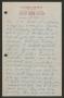 Primary view of [Letter from Cornelia Yerkes, November 13, 1943]