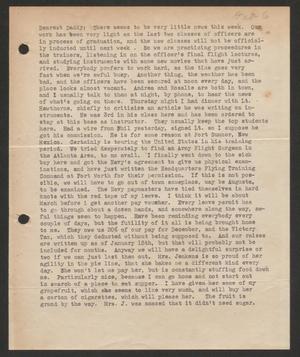 [Letter from Cornelia Yerkes to Fred G. Yerkes, February 6, 1943?]