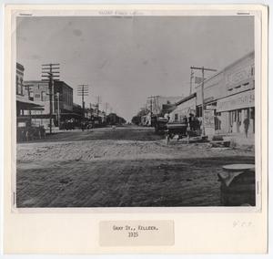 Primary view of object titled 'Gray Street in 1915'.
