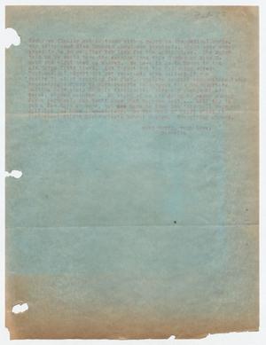 Primary view of object titled '[Letter from Cornelia Yerkes, February 13, 1943]'.