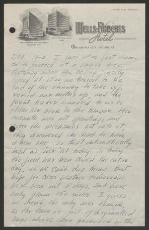 [Letter from Cornelia Yerkes, October 2, 1944?]