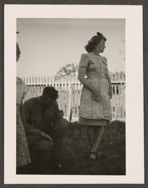 Primary view of object titled '[Herman Fuchs and Woman]'.