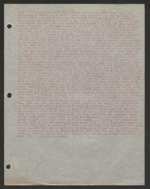 Primary view of object titled '[Letter from Cornelia Yerkes, October 2, 1945]'.