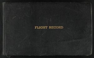 Primary view of object titled '[Herman F. Fuchs flight record]'.