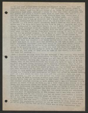 Primary view of object titled '[Letter from Cornelia Yerkes, November 15, 1944]'.