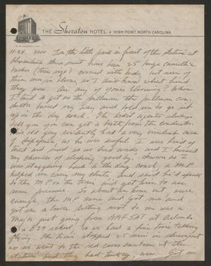 [Letter from Cornelia Yerkes, November 24, 1944]