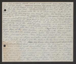 Primary view of object titled '[Letter from Cornelia Yerkes, June 11, 1945]'.