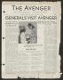Thumbnail image of item number 1 in: 'The Avenger, Volume 1, Number 1, May 11, 1943'.