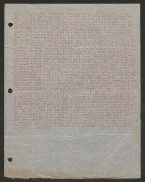 Primary view of object titled '[Letter from Cornelia Yerkes, October 3-4, 1945]'.