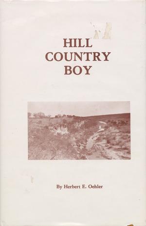 Primary view of object titled 'Hill Country Boy'.