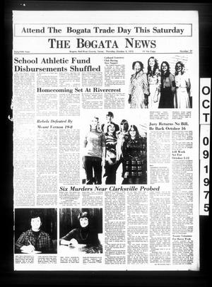 The Bogata News (Bogata, Tex.), Vol. 65, No. 37, Ed. 1 Thursday, October 9, 1975
