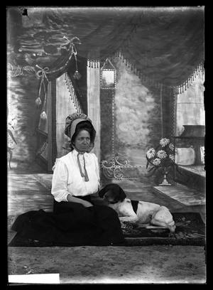 [Woman with Dog]