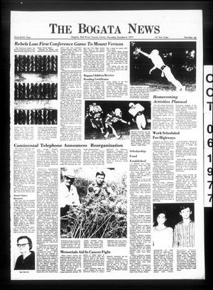 Primary view of object titled 'The Bogata News (Bogata, Tex.), Vol. 66, No. 49, Ed. 1 Thursday, October 6, 1977'.
