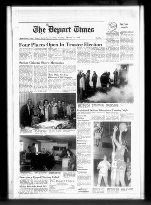 The Deport Times (Deport, Tex.), Vol. 75, No. 1, Ed. 1 Thursday, February 11, 1982