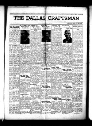 Primary view of object titled 'The Dallas Craftsman (Dallas, Tex.), Vol. 35, No. 22, Ed. 1 Friday, June 7, 1946'.