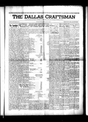 The Dallas Craftsman (Dallas, Tex.), Vol. 35, No. 30, Ed. 1 Friday, July 19, 1946