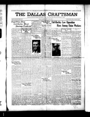The Dallas Craftsman (Dallas, Tex.), Vol. 37, No. 28, Ed. 1 Friday, June 4, 1948