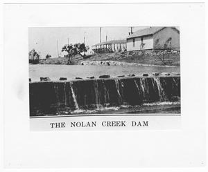 Primary view of object titled '[The Nolan Creek Dam]'.