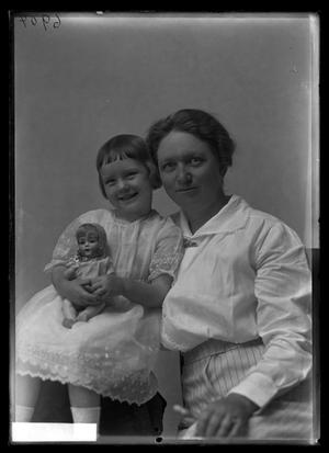 [Portrait of Mother and Daughter]