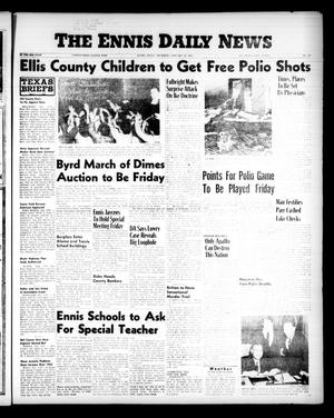The Ennis Daily News (Ennis, Tex.), Vol. 66, No. 20, Ed. 1 Thursday, January 24, 1957
