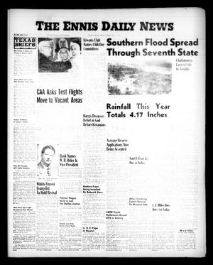 The Ennis Daily News (Ennis, Tex.), Vol. [66], No. [27], Ed. 1 Friday, February 1, 1957