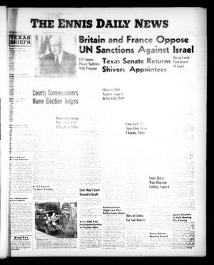 The Ennis Daily News (Ennis, Tex.), Vol. [66], No. [47], Ed. 1 Monday, February 25, 1957