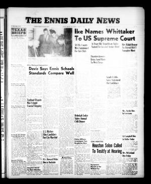 The Ennis Daily News (Ennis, Tex.), Vol. [66], No. [52], Ed. 1 Saturday, March 2, 1957