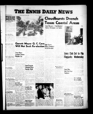 Primary view of object titled 'The Ennis Daily News (Ennis, Tex.), Vol. [66], No. [65], Ed. 1 Monday, March 18, 1957'.
