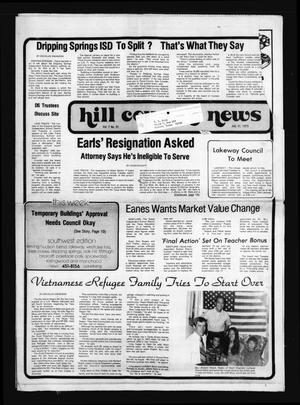 Primary view of object titled 'Hill Country News (Austin, Tex.), Vol. 7, No. 31, Ed. 1 Thursday, July 31, 1975'.